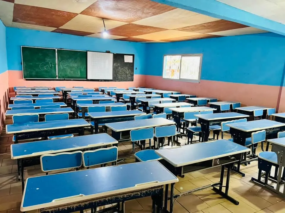 Classroom at BGS Nomayos Campus