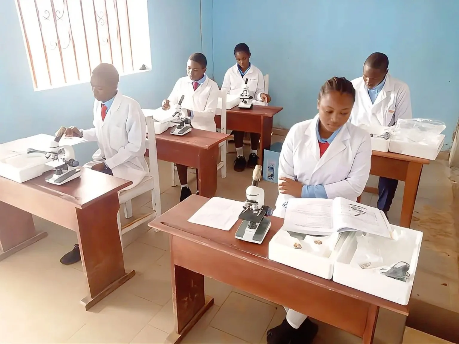 BGS science laboratory